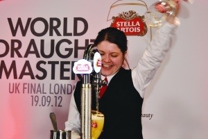 Female bartender wins Stella Artois UK Draught Masters final