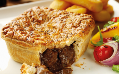 Steak and stout pie part of Bidvest's premium ready-prepared offer