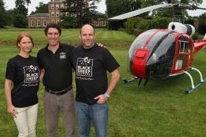 Black Sheep competition winners enjoy pre-Tour de France helicopter ride