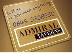 Admiral Taverns: taking on 190 pubs