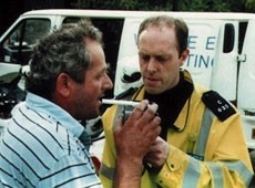 The man was over thd drink drive limit