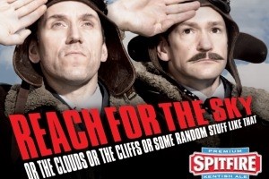 The new Spitfire ale TV ads featuring Armstrong & Miller hit screens from 1 July