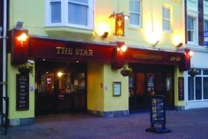 Wetherspoons pub The Star, where the Mayor and Mayoress were reportedly ejected by police
