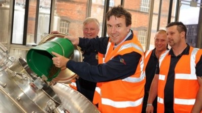 Beer Group chair Andrew Griffiths MP adds hops to his brew