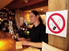 No smoking: but pub was caught asking customers to pay a contribution to fines