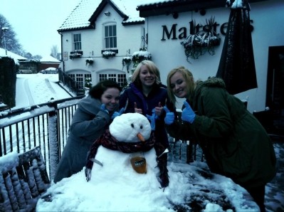Picture gallery: Snowy pubs January 2013