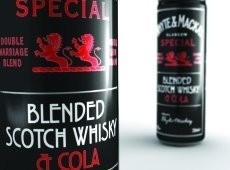 Scotch and cola: available in cans