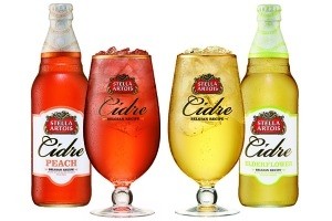 Stella Artois Cidre Peach and Stella Artois Cidre Elderflower launched