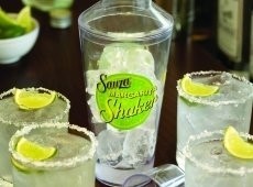 Sauza: launching cocktail shaker