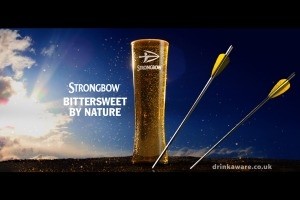 Strongbow campaign Bittersweet to highlight quality and Britishness