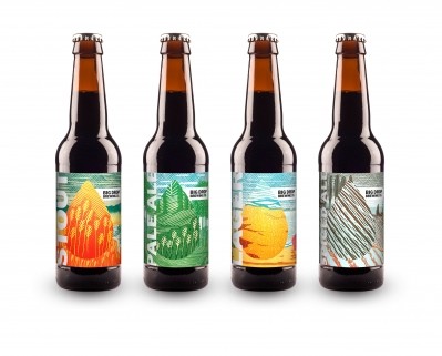 Rebrand: The beers new designs take inspiration from the Suffolk countryside