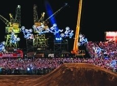Crowd-puller: a Red Bull event at Battersea Power Station 