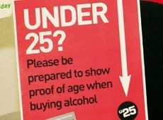Challenge 25: unnecessary in pubs
