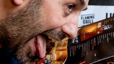 Gags galore: Flaming Grill's 'lickable' menus went down a storm