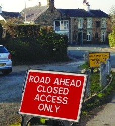 Licensee loses £10k because of road closure