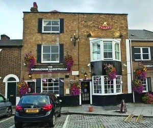 London 2012 Paralympics: Fuller's pub the Pilot in Greenwich changes name to Wheelchair Basketballer