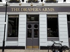 Nick Gibson also runs the Drapers Arms