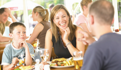 All mums over 35 want is a meal out with the family, according to stats