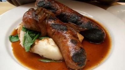 Local focus: sausage and mash is just one new dish on the menu (photo credit: avlxyz)