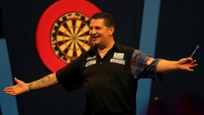 Champion: Gary Anderson will be aiming for a third straight World Championship