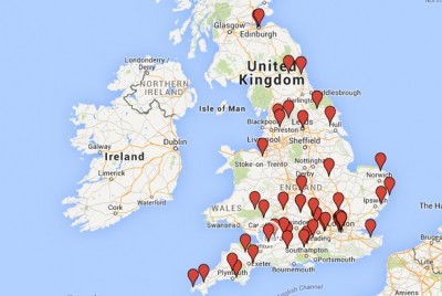 Top 50 Gastropubs: Interactive Map