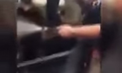 Video: bar staff spraying football fans with fire extinguisher sparks investigation