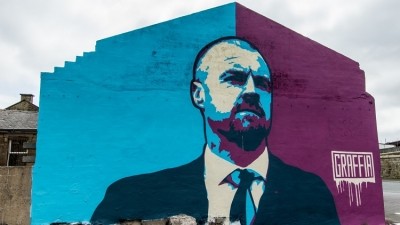 Local hero: Sean Dyche has achieved legendary status in Burnley after leading the club to the brink of European football.