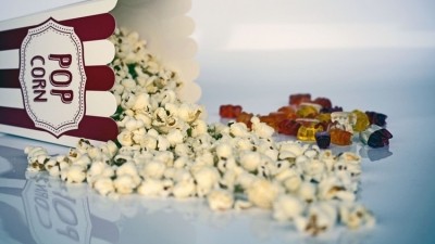 Sweet treat: popcorn and sweeties were found to be popular snacks during the weekend