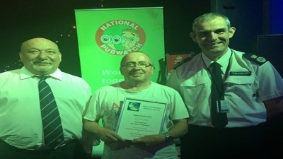 Winning operator: Licensee Paul Egerton won the National Pubwatch's star award for his work in St Albans