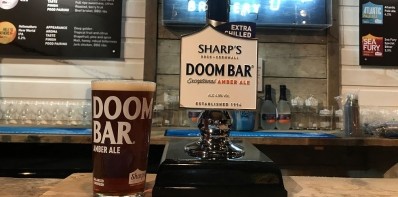 Super cool: Doom Bar goes for extra chilled appeal
