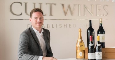 Raise a toast: Apprentice finalist Tom Gearing says annual UK sales for Cult Wines grew by more than 40%