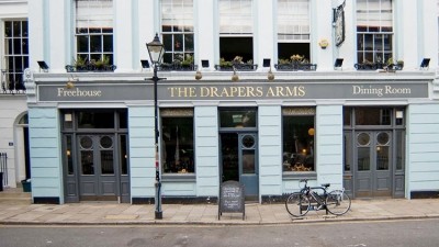 Pubby love: the Drapers Arms is donating Valentine's Day takings to charity for its seventh year in a row