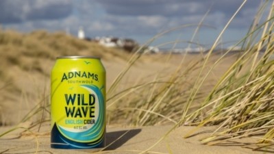 Making a splash: Wild Wave cider is being rolled out at selected pubs and restaurants 