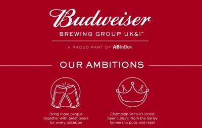 New name: AB InBev has changed its name in the UK
