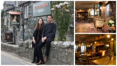Welsh wonder: the Victoria Inn has reopened after a joint £230k investment from Robinsons Brewery and licensees Gemma Barry and Gareth Jones.