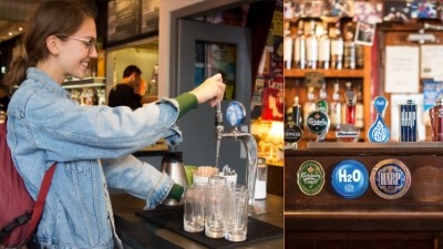 Waste not: pubs are encouraging consumer sustainability by promoting themselves as places to fill up water bottles