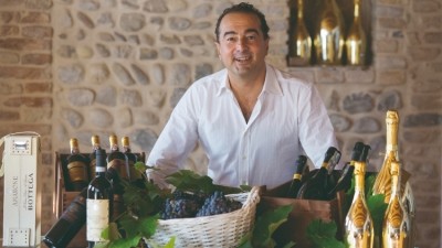 Lovely bubbly: Bottega Spa’s Sandro Bottega claims Prosecco is the greatest wine in the world