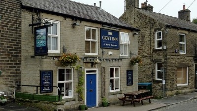 Missing his pub: operator Tony Gunner can’t wait to return to the Goyt Inn amid a dam collapse in Derbyshire (image: Roger Kidd, Geograph)