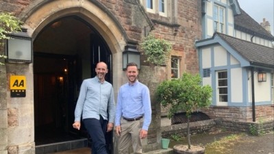 Sights on Somerset: Matthew Lowe, owner of the Country Pub Group and operations manager Tony De Brito are overseeing the group's gradual property expansion