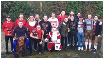 Charity crawl: a 12-stop boozer trail turns into a charitable event as a group of lads raise money for children in need