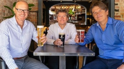 New appointments: (l-r) Mike Smith, Dermot King and Peter Borg-Neal from Oakman Inns