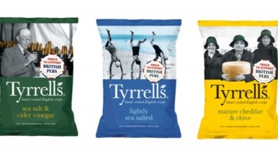 Nationwide scheme: the initiative will run across three flavours of Tyrrells Crisps