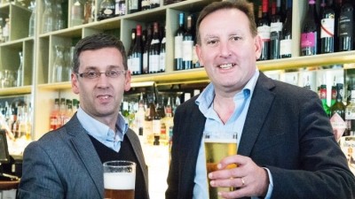 Company bosses: City Pub Group chief financial officer Tarquin Williams (left) and chairman Clive Watson (right)