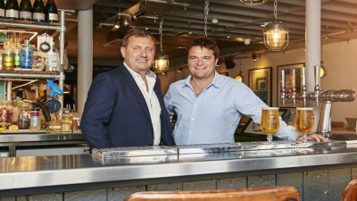 New business: Dan Shotton (L) and Mark Draper (R) started Prospect Pub & Bars in July 2019