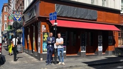 Inception Group new opening: Le Relais de Venise L’Entrecote to reopen as Mr Fogg's site (Pictured: Inception Group co-founder Charlie Gilkes outside the new site)