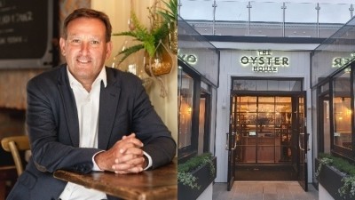 Improving situation: City Pub Group chairman Clive Watson and new site Oyster House