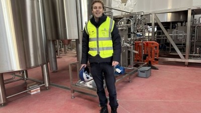Moving with the times: Wadworth Brewery to expand offering once new site is in operation (Pictured: Wadworth managing director Toby Bartholomew at the new site)