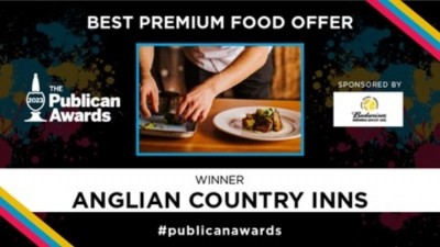 Premium products and sustainable produce: East-Anglian operator recognised at Publican Awards