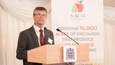 Excise duty freeze: newly elected NACM chair David Sheppy (pictured) calls for more Government support for cidermakers