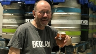 New year, new CEO: Bob Emms will take up the role of chief executive officer at Sussex-based Bedlam Brewery 